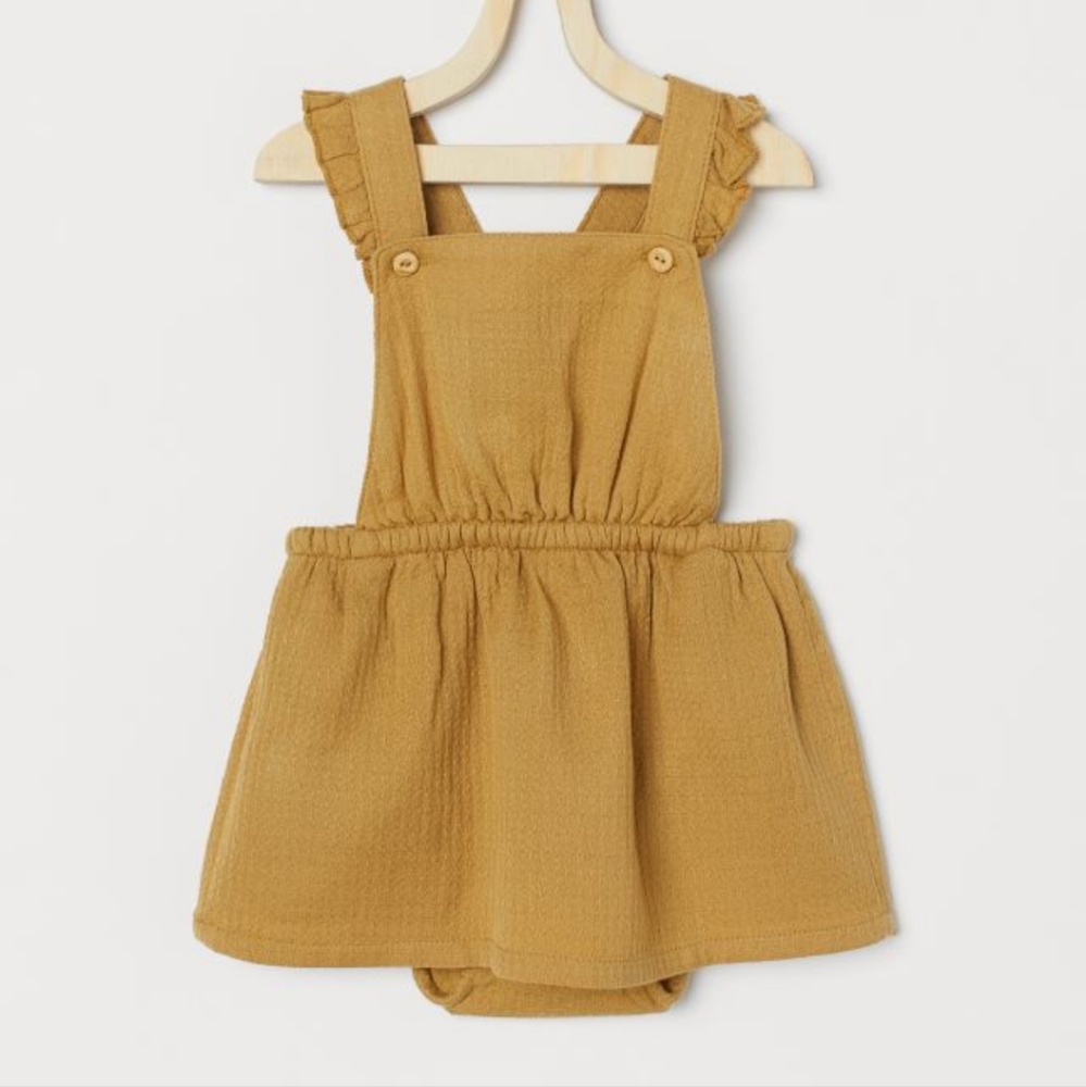 H&M Cotton Overall Dress